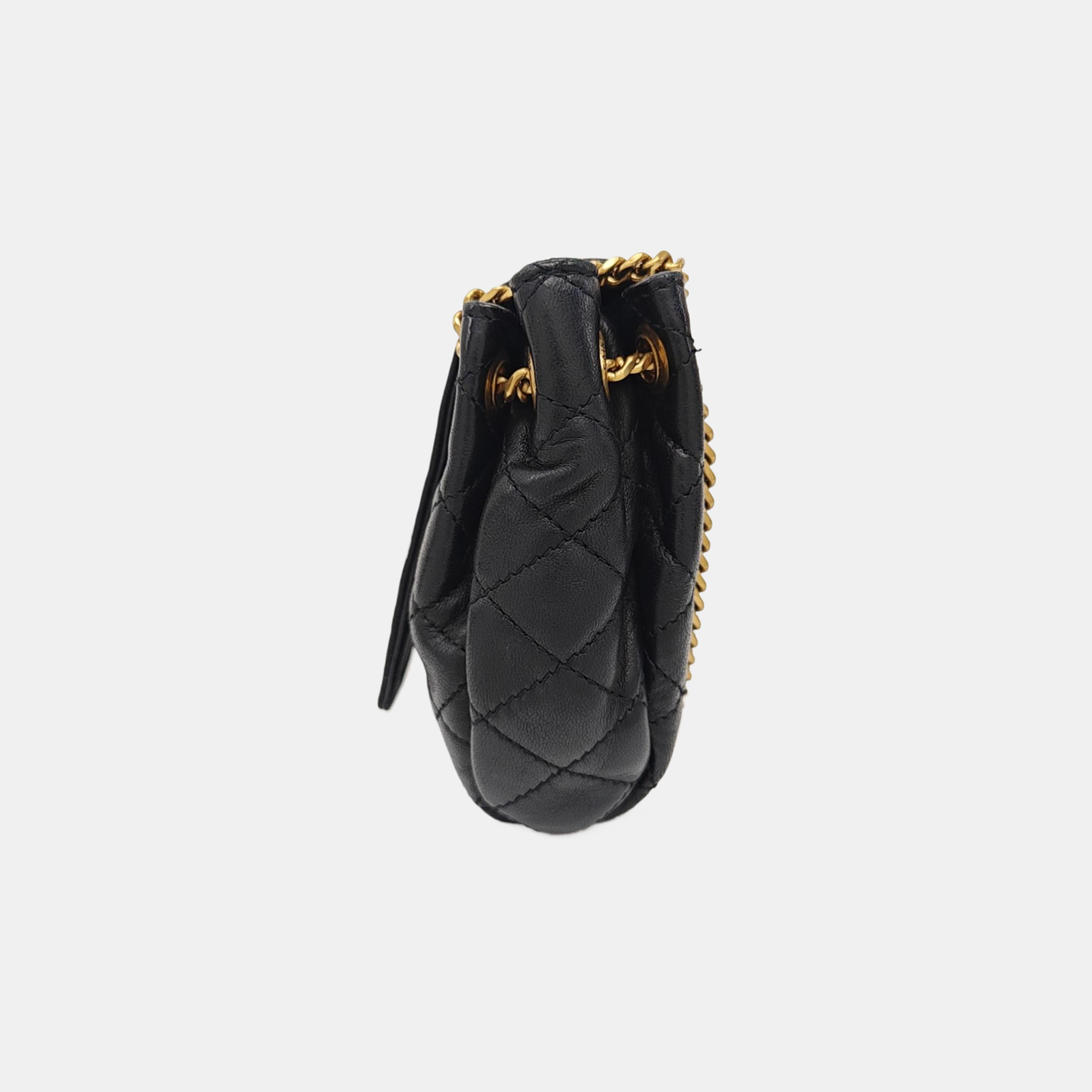 NOLITA Mini Quilted Lambskin Black