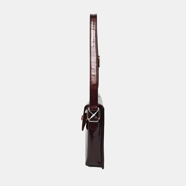 Calfskin Shoulder Bag Red