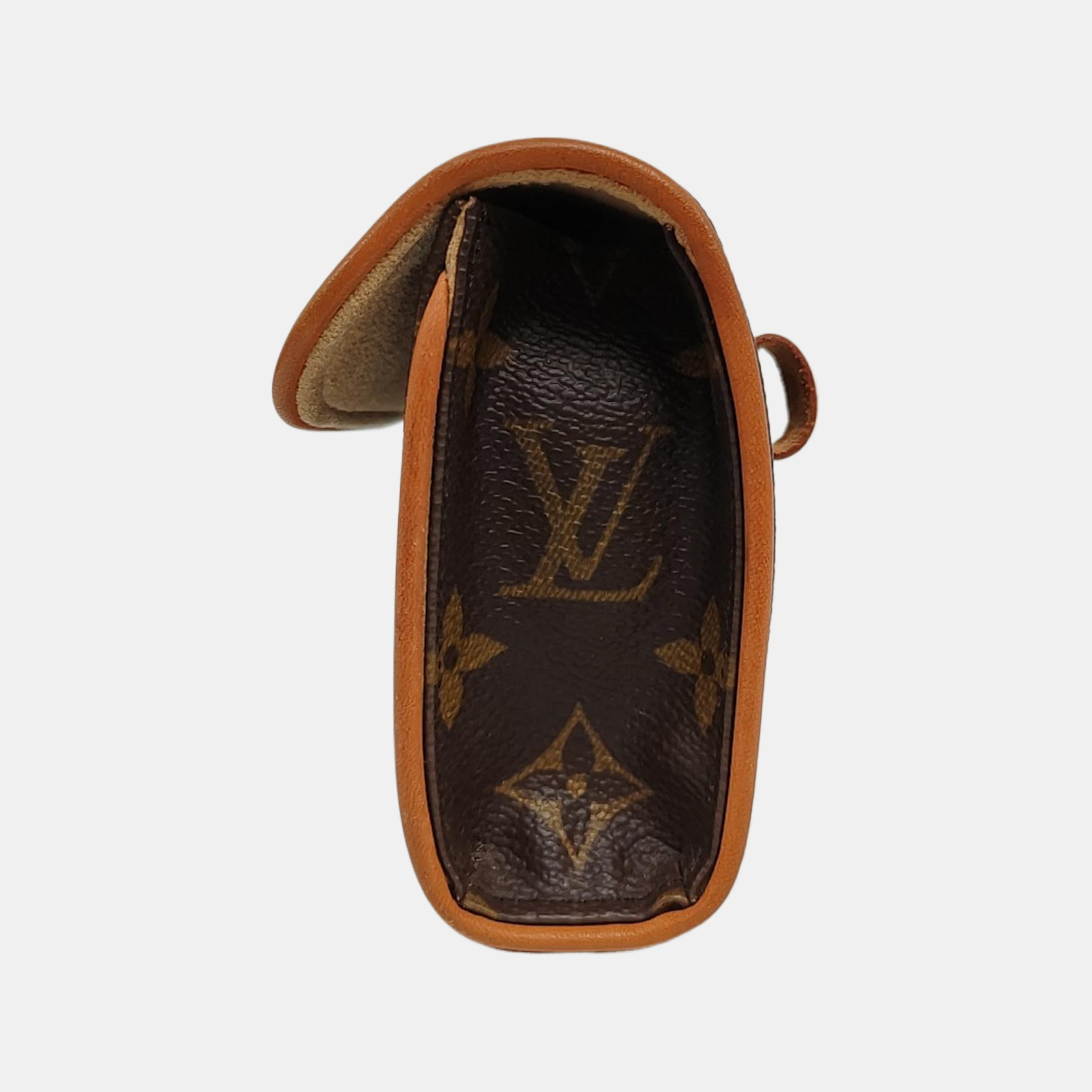 FLORENTINE Monogram Coated Canvas Brown
