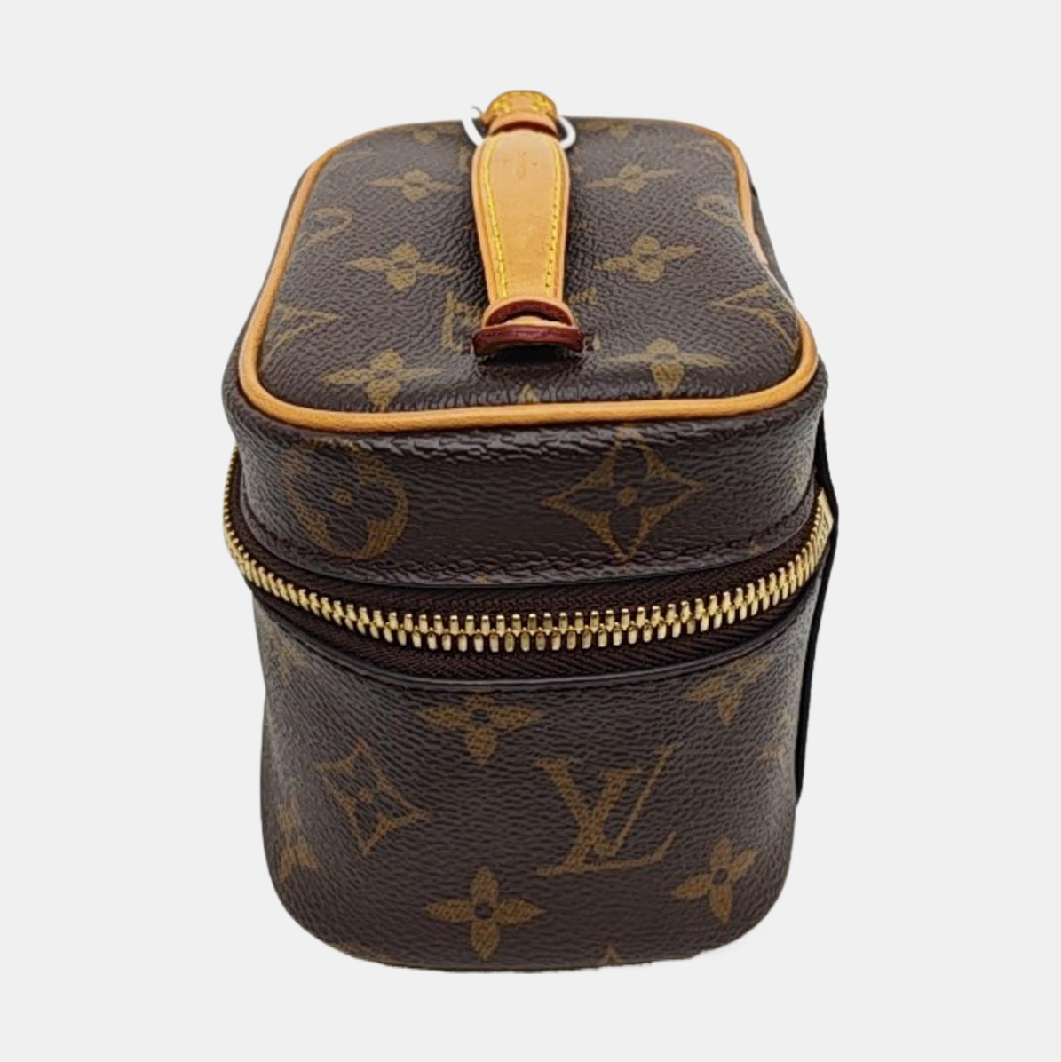 NICE Super Mini Monogram Coated Canvas Brown