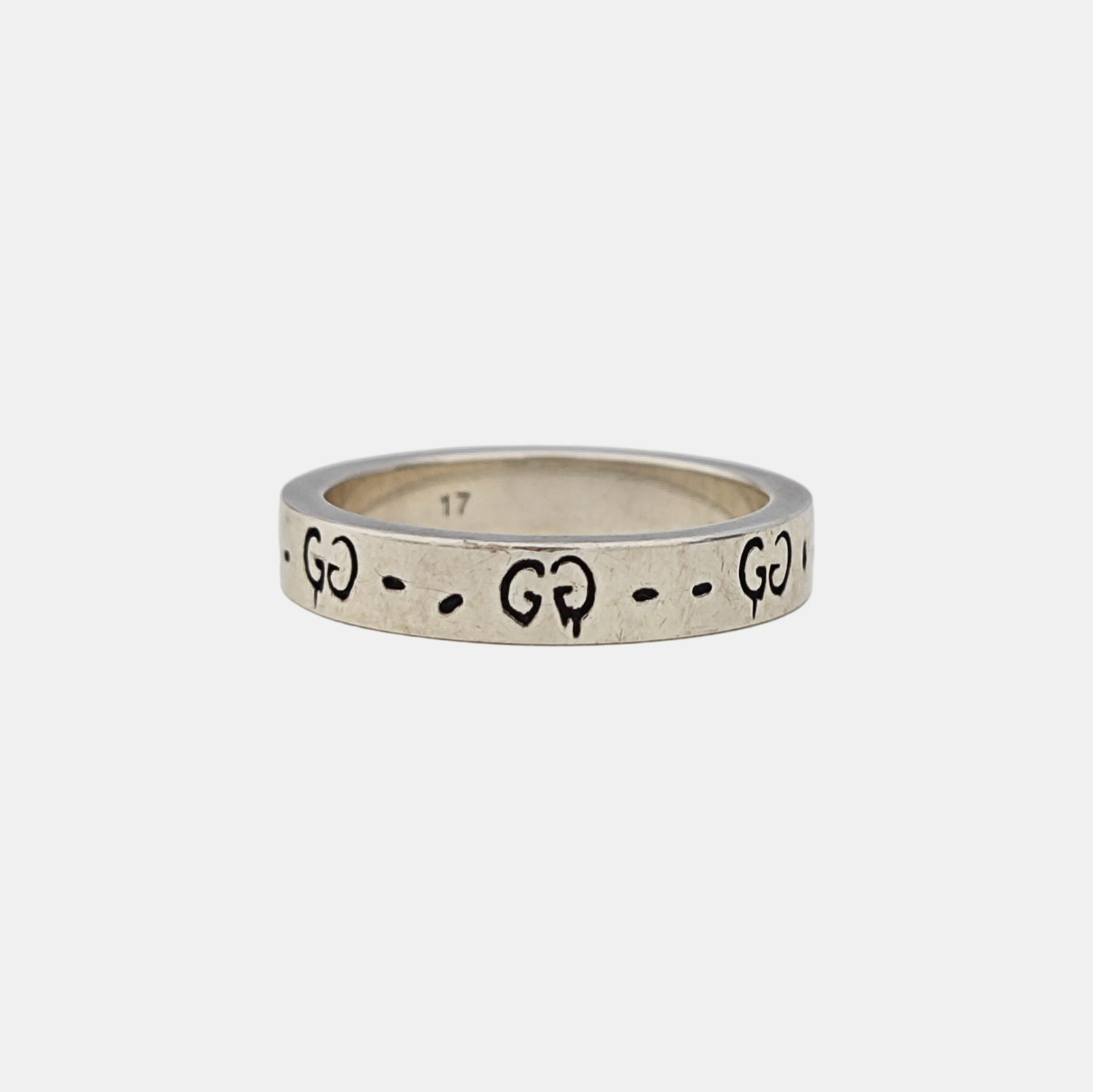 Ghost 925 Sterling Silver Ring HK 17