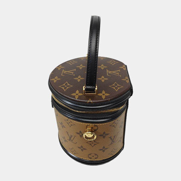 CANNES PM Monogram Coated Canvas Brown