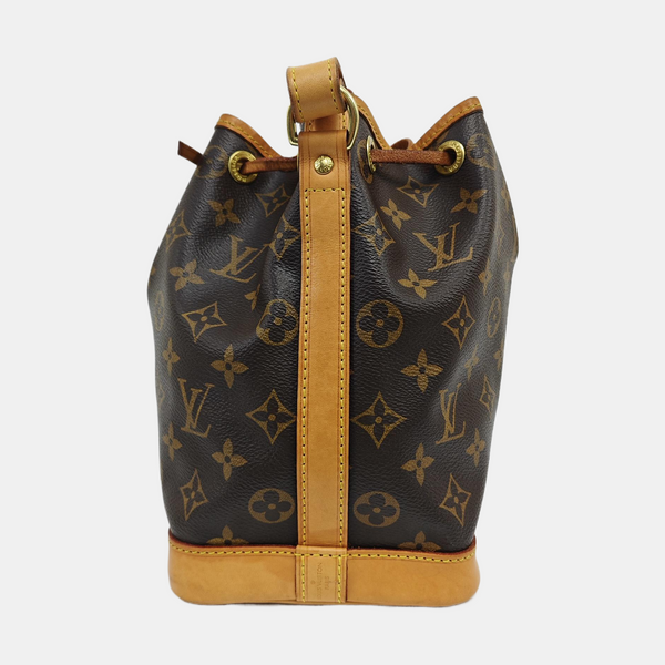 NOÉ BB Monogram Coated Canvas Brown