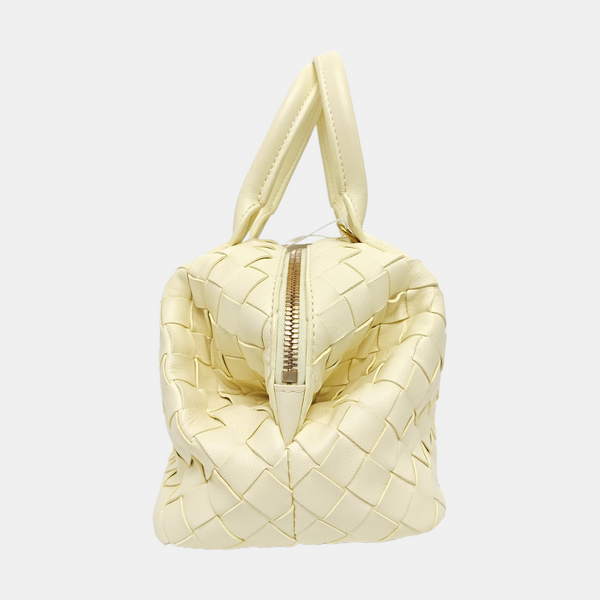 Lambskin Shoulder Bag Yellow