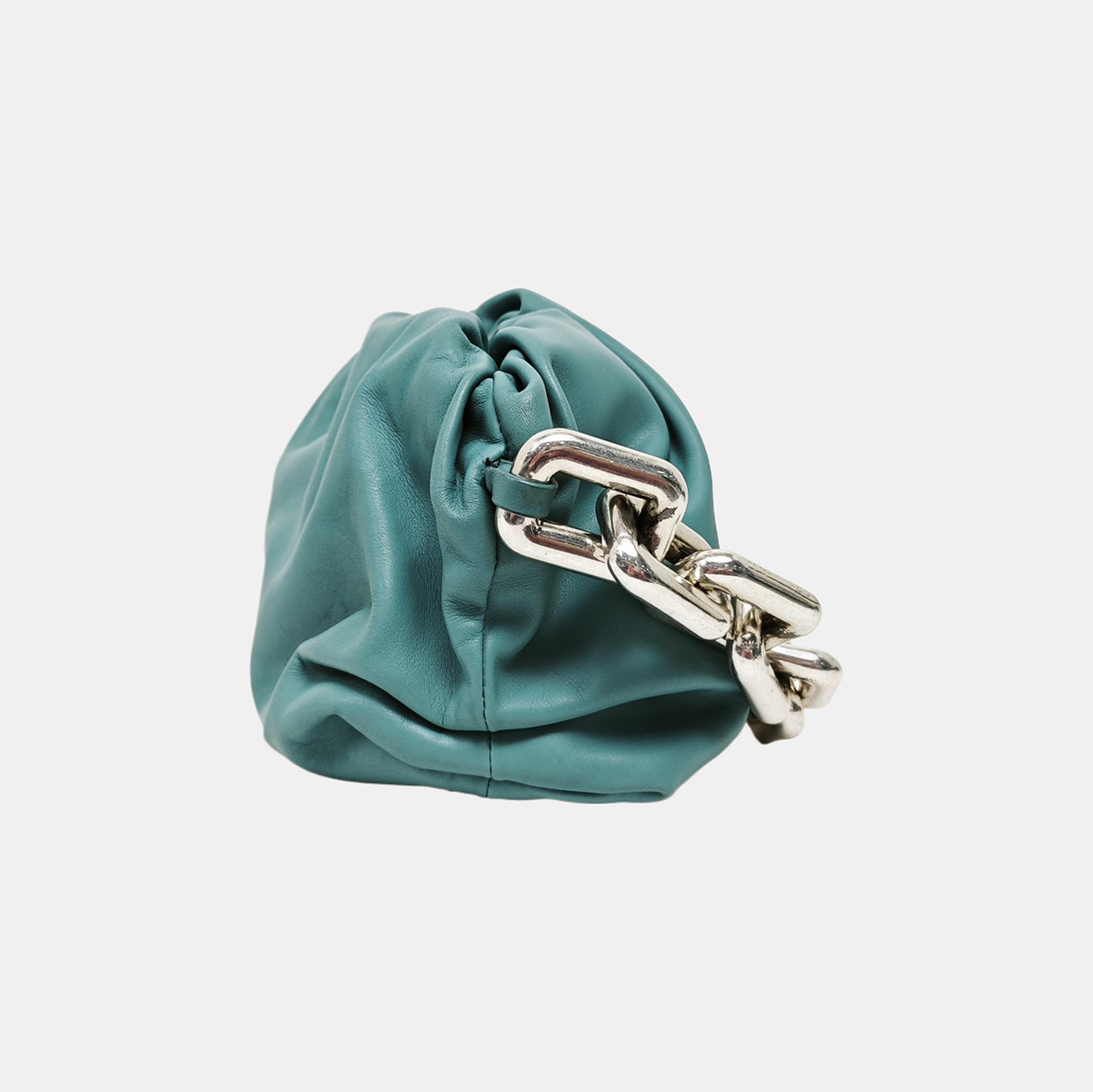 The Pouch Mini Calfskin Blue