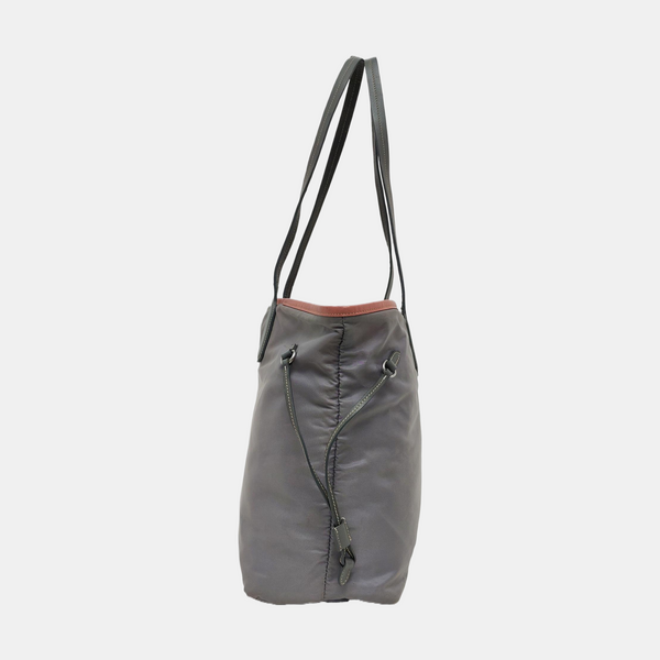 Vitello Phenix Tote Nylon Gray