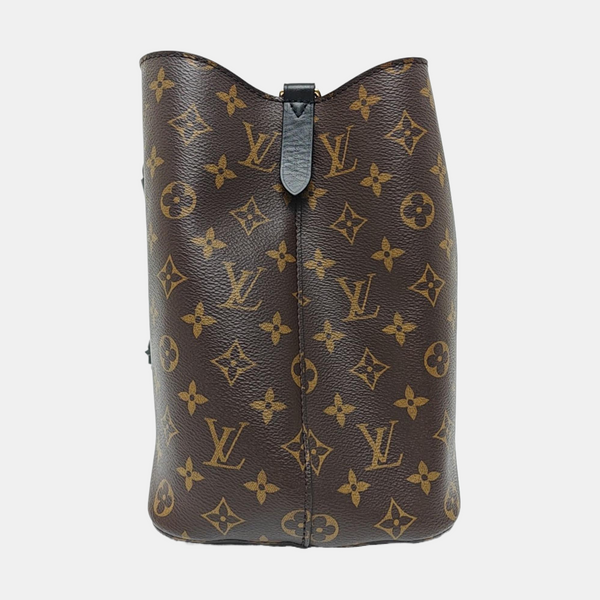 NÉONOÉ MM Monogram Coated Canvas Brown