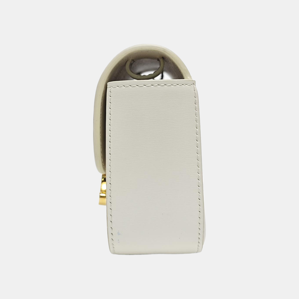 TRIOMPHE Mini Calfskin White