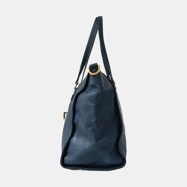 LUMINEUSE PM Monogram Calfskin Blue