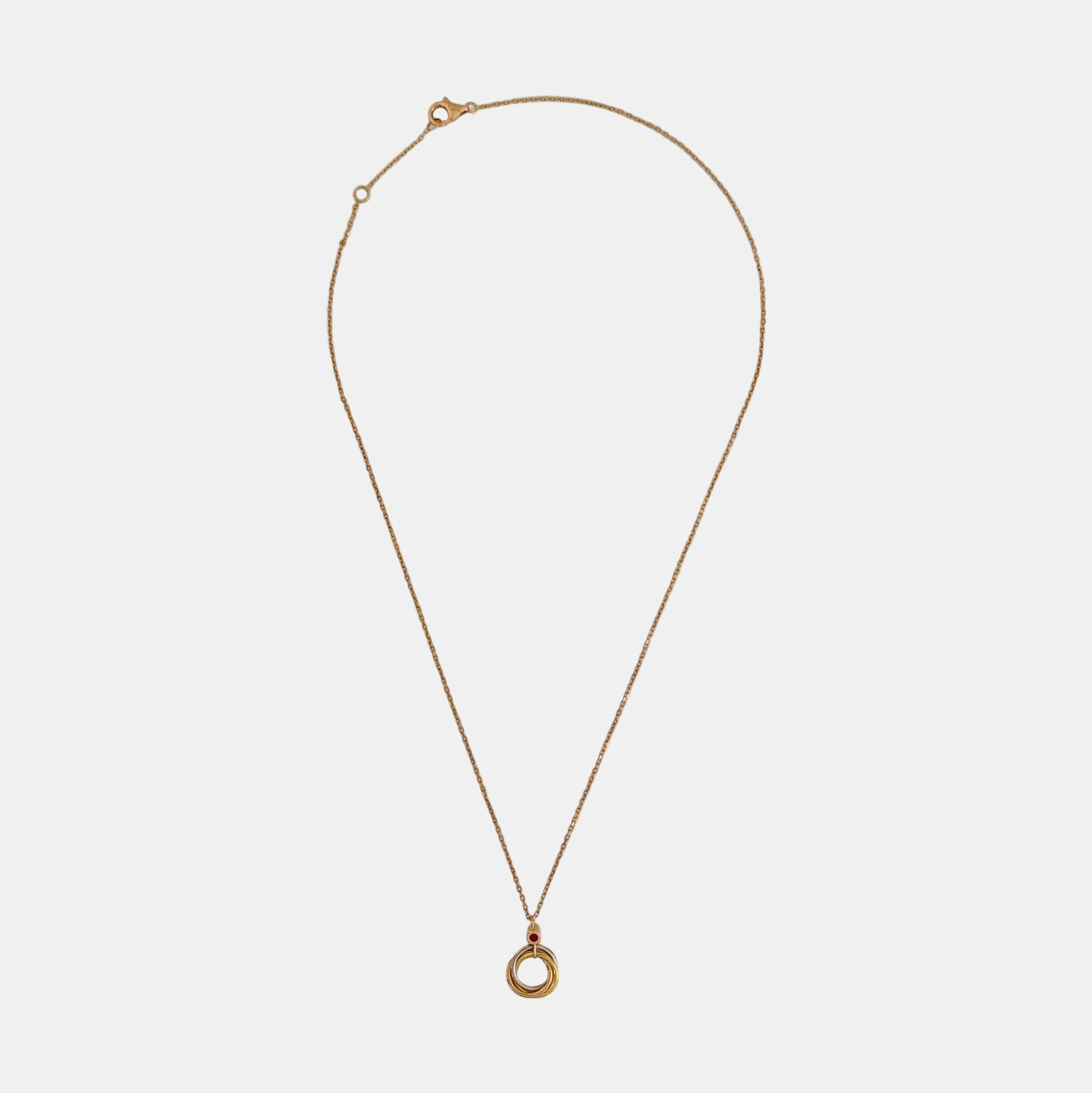 TRINITY 18k Rose Gold Necklace