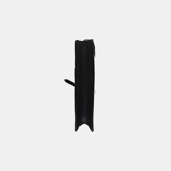 Saffiano Calfskin Shoulder Bag Black