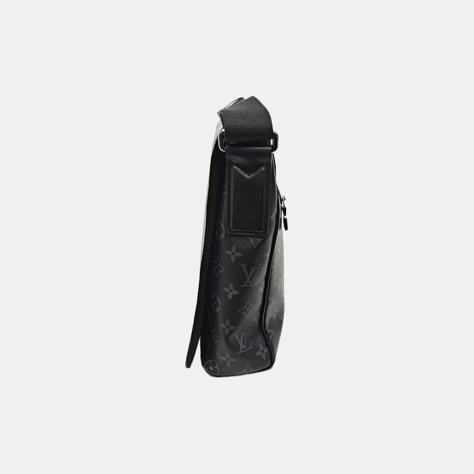 DISTRICT MM Monogram Coated Canvas Black