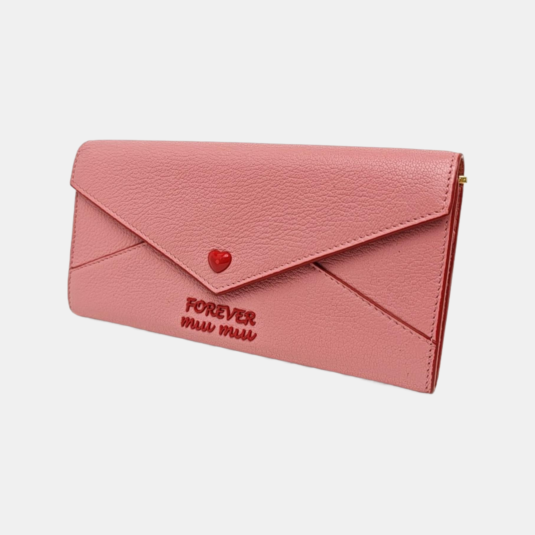 Love Lambskin Pink Wallet