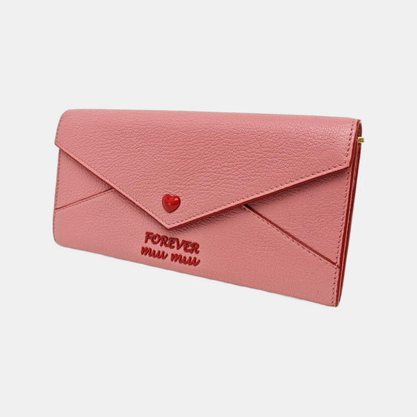 Love Lambskin Pink Wallet