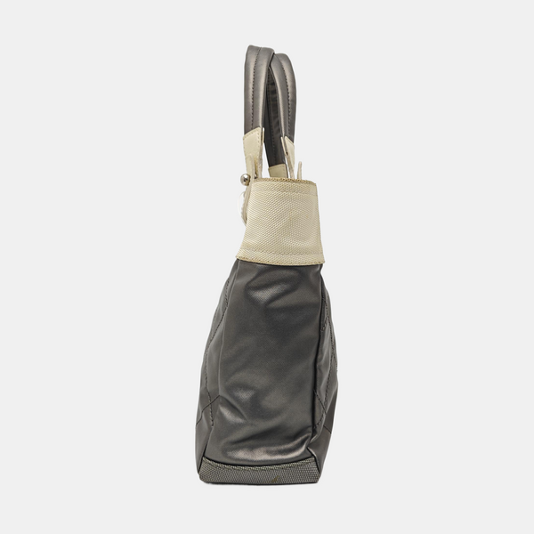 PARIS BIARRITZ Quilted Coated Canvas Gray
