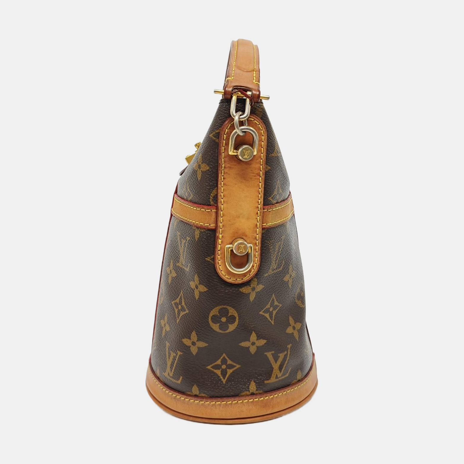 DUFFLE Monogram Coated Canvas Brown