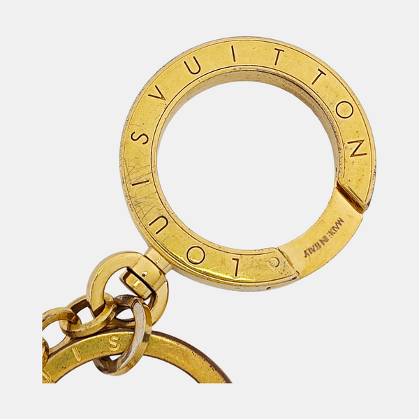 Metal Bag Charm Gold