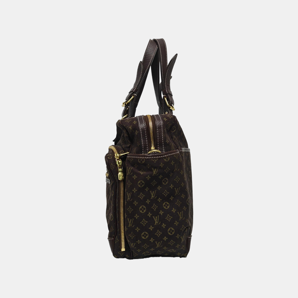 SAC A LANGER Monogram Canvas Brown