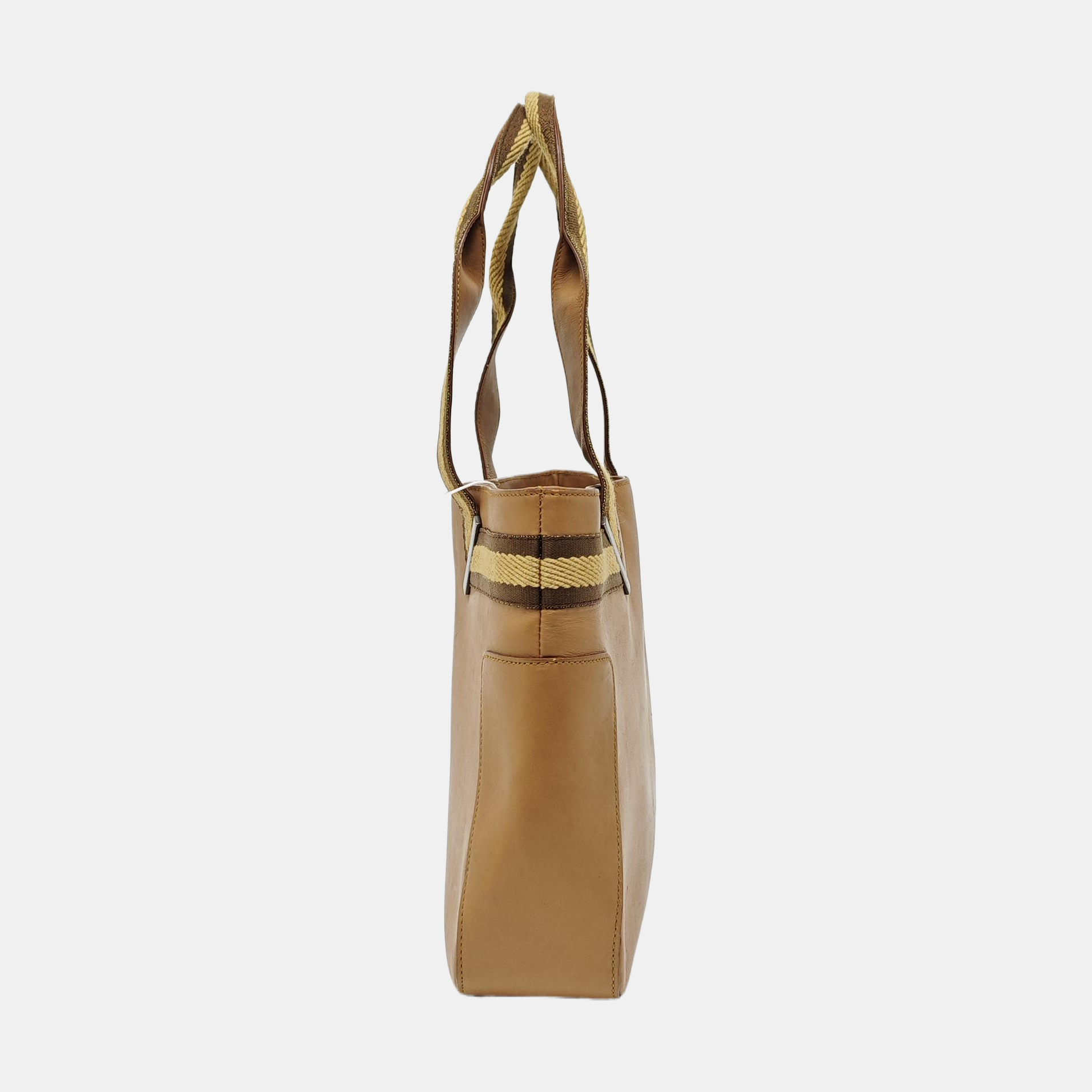 Calfskin Tote Bag Brown