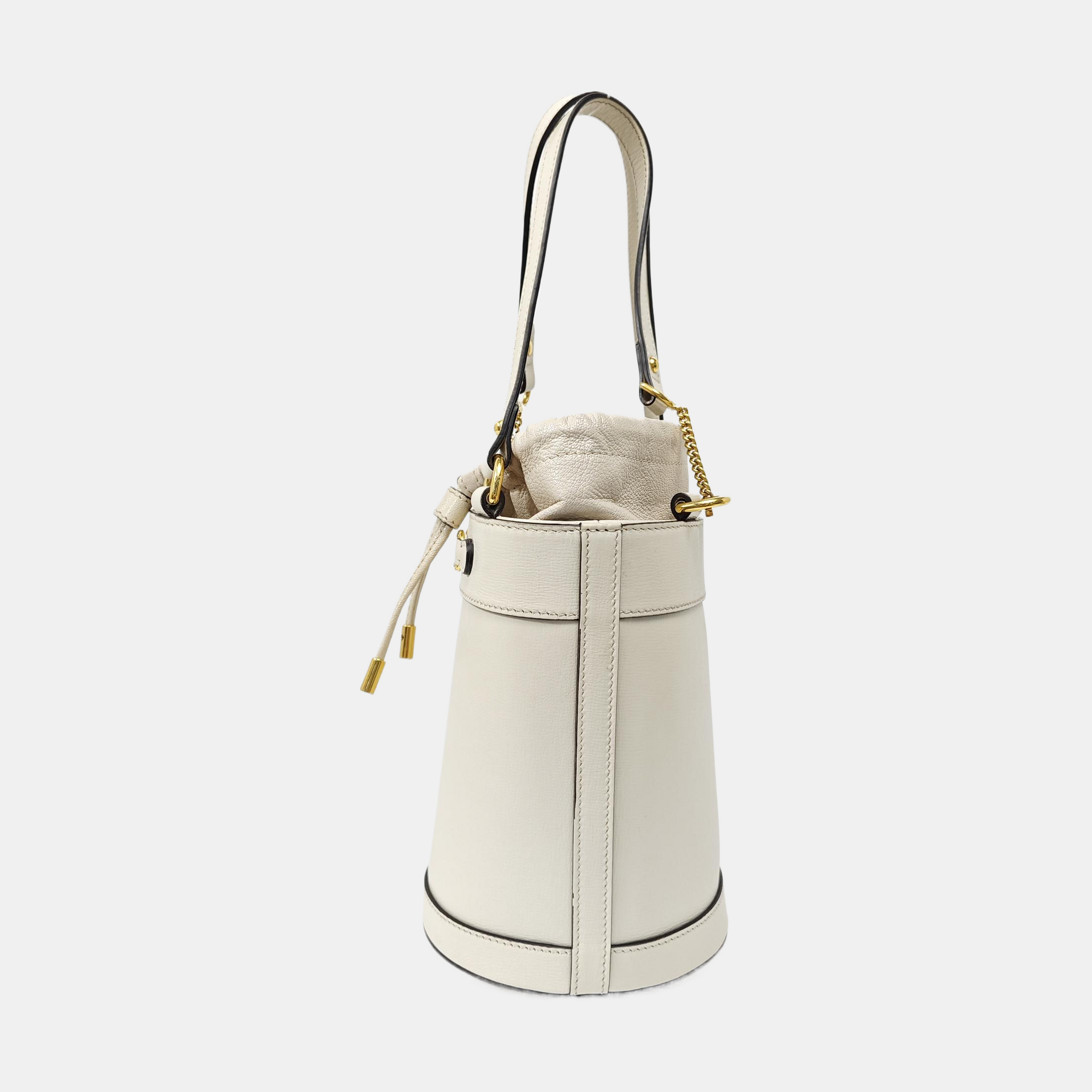 Horsebit 1955 Small Calfskin White
