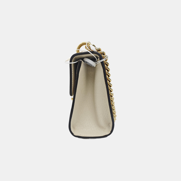 Padlock Small Calfskin White