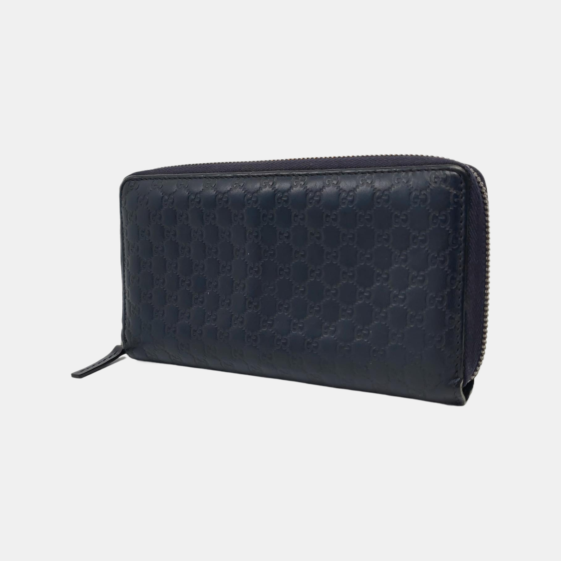 Monogram Calfskin Wallet Blue