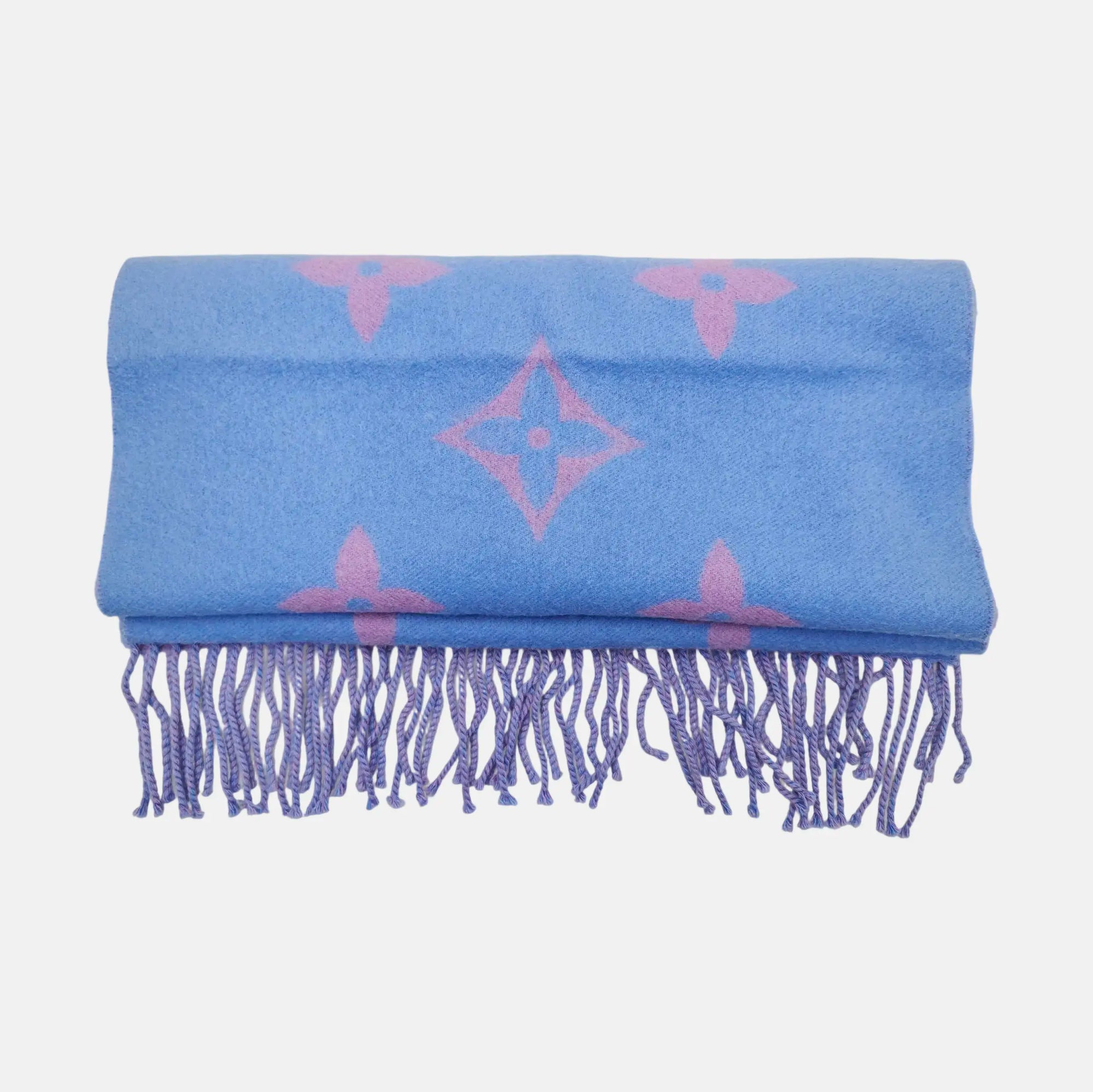 Cashmere Scarf Blue
