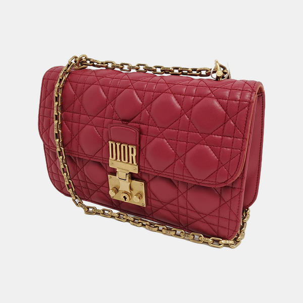 Dioraddict Cannage Lambskin Red