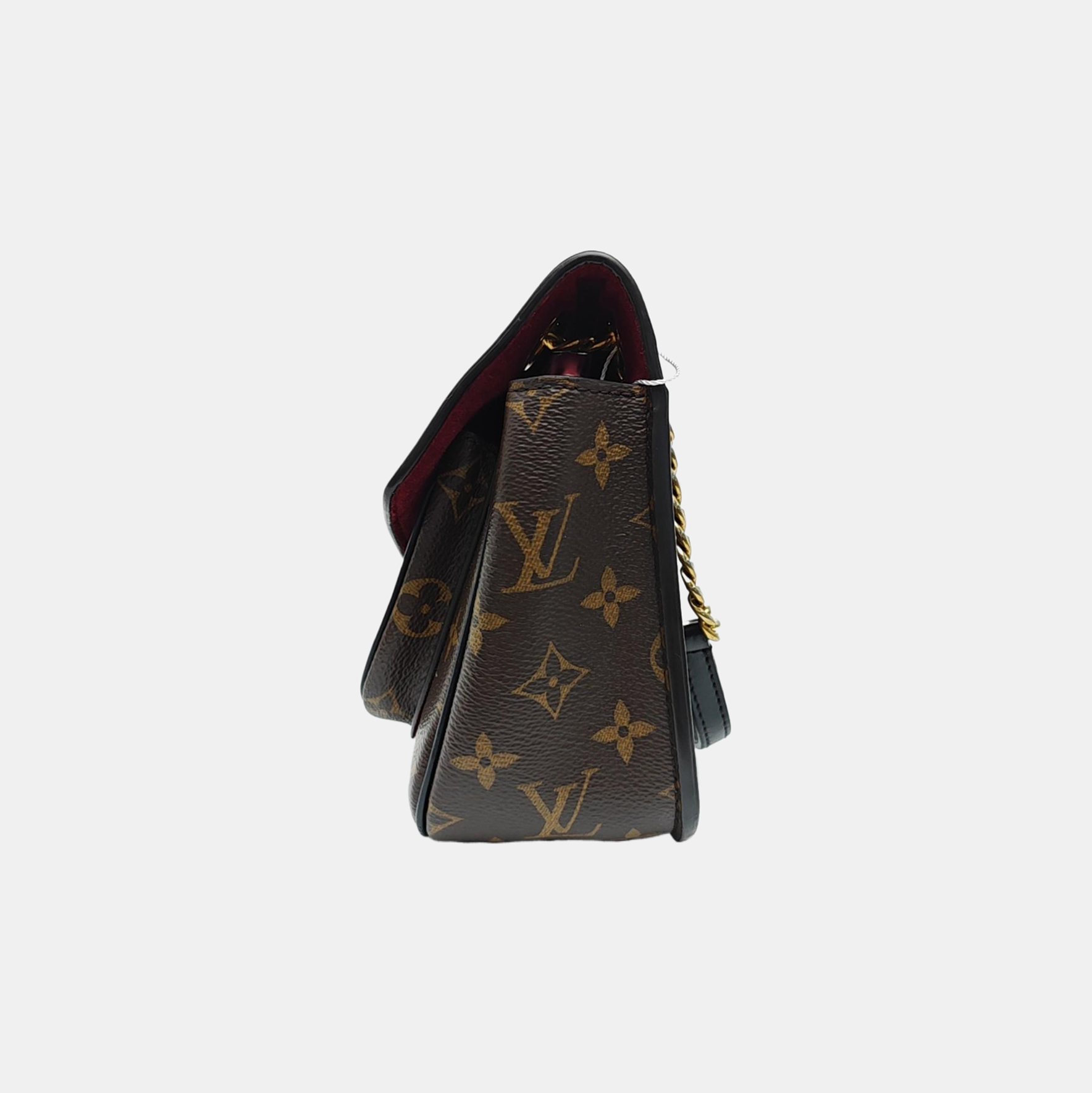 PASSY Monogram Coated Canvas Brown