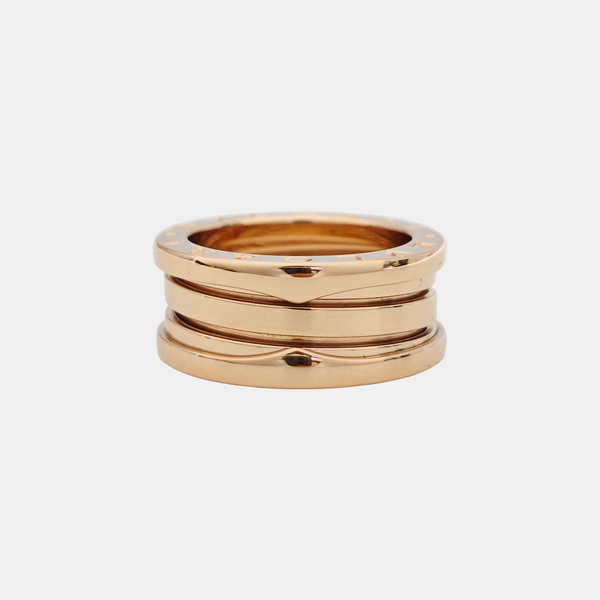 B.ZERO1 18k Rose Gold Ring EU 51