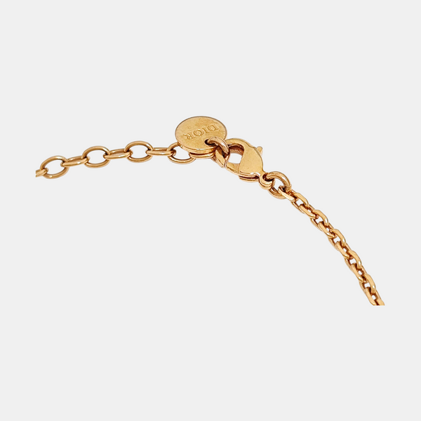 Petit CD Metal Rose Gold Bracelet