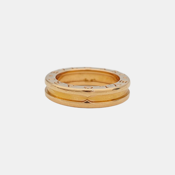 B.ZERO1 18k Rose Gold Ring EU 51