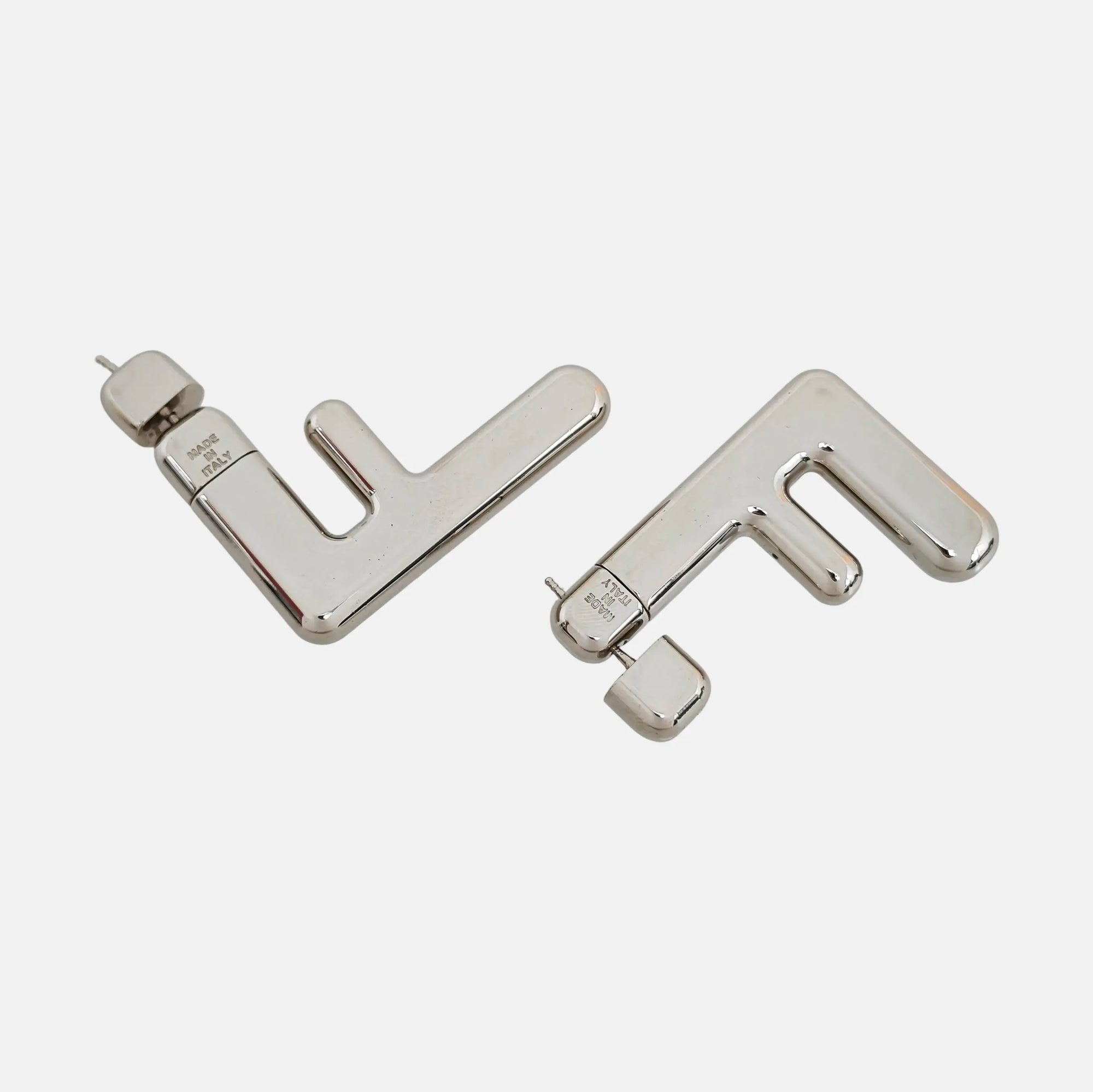Metal Silver Stud Earrings