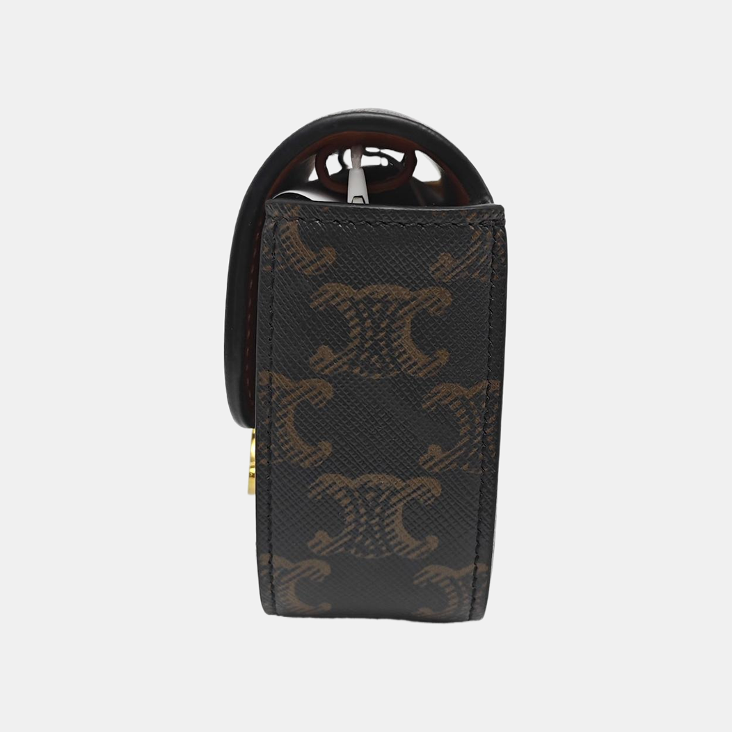 TRIOMPHE Mini Coated Canvas Black
