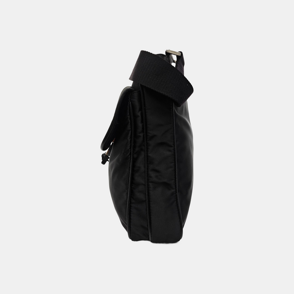 Nylon Shoulder Bag Black
