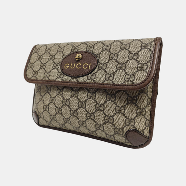 Neo Vintage Monogram Coated Canvas Beige