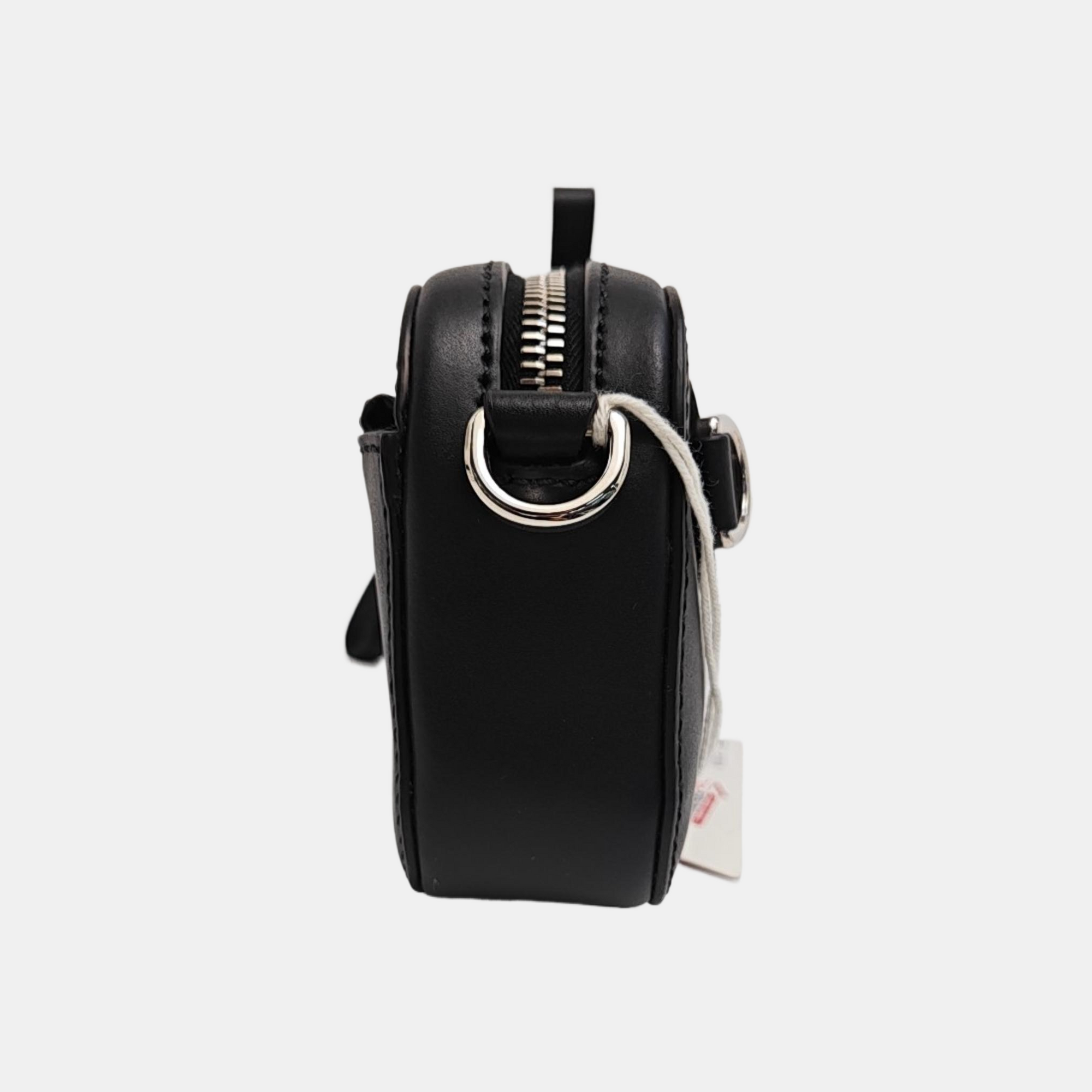 Vltn Small Calfskin Black