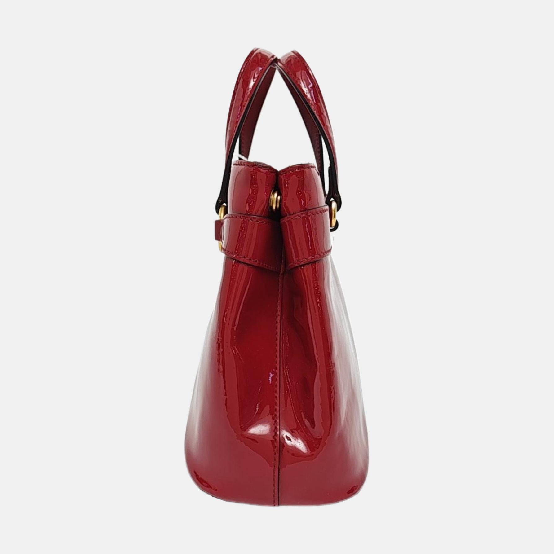 Bright Bit Patent Leather Red