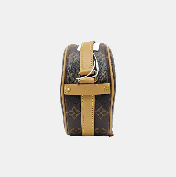 BOITE CHAPEAU PM Monogram Coated Canvas Brown