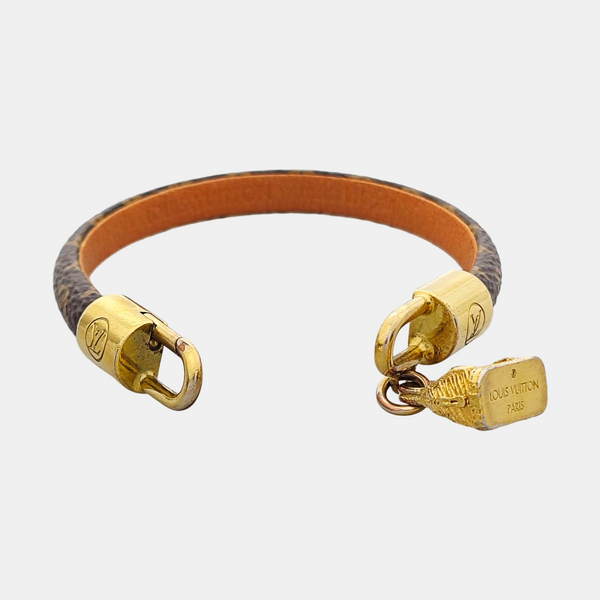 ALMA Leather Brown Bangle