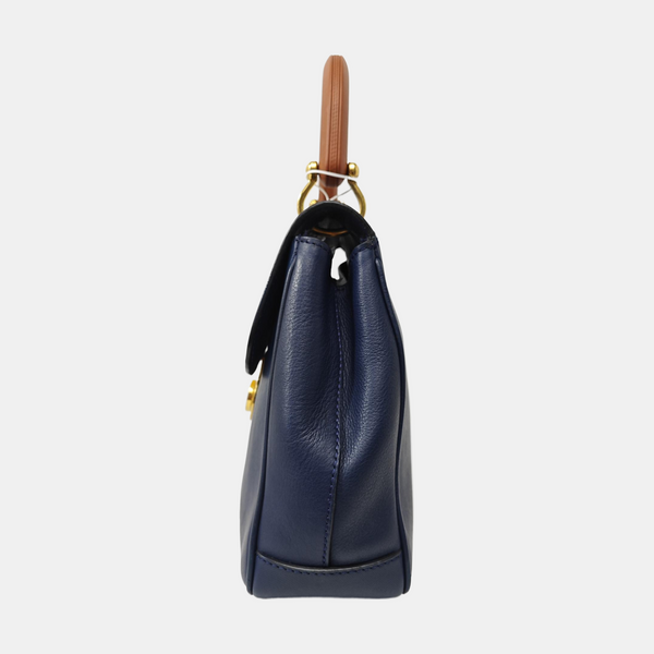 DK88 Medium Calfskin Blue