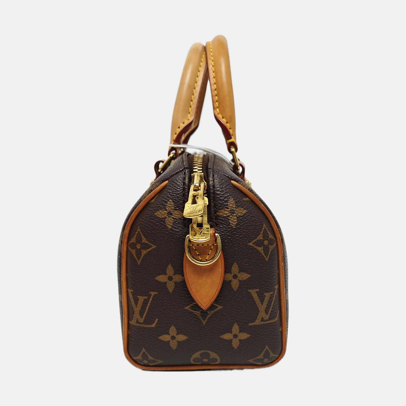 SPEEDY 20 Monogram Coated Canvas Brown