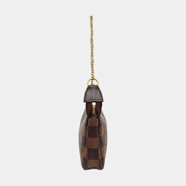 ACCESSOIRES Damier Ebene Coated Canvas Brown
