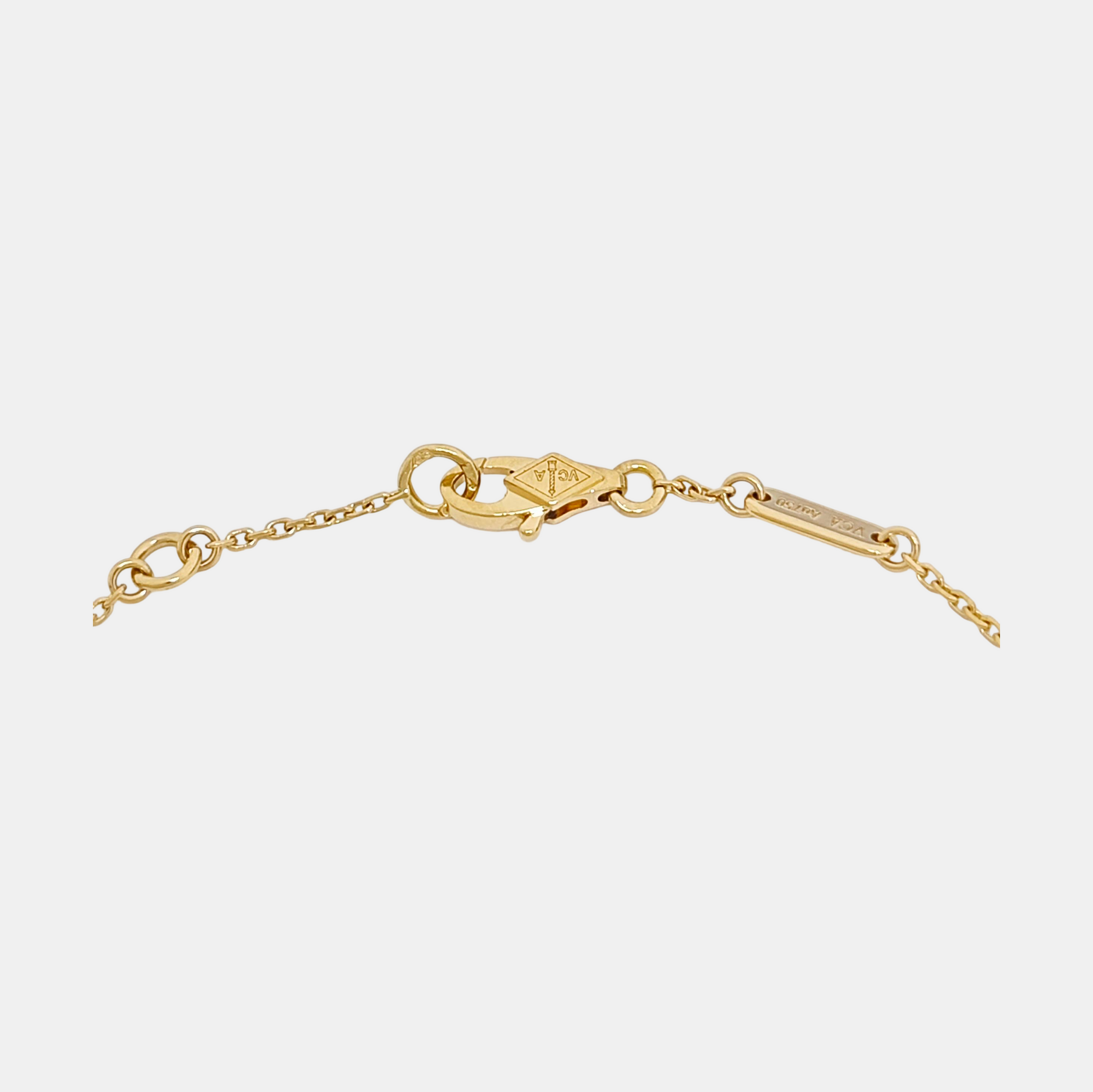 Sweet Alhambra 18k Gold Bracelet