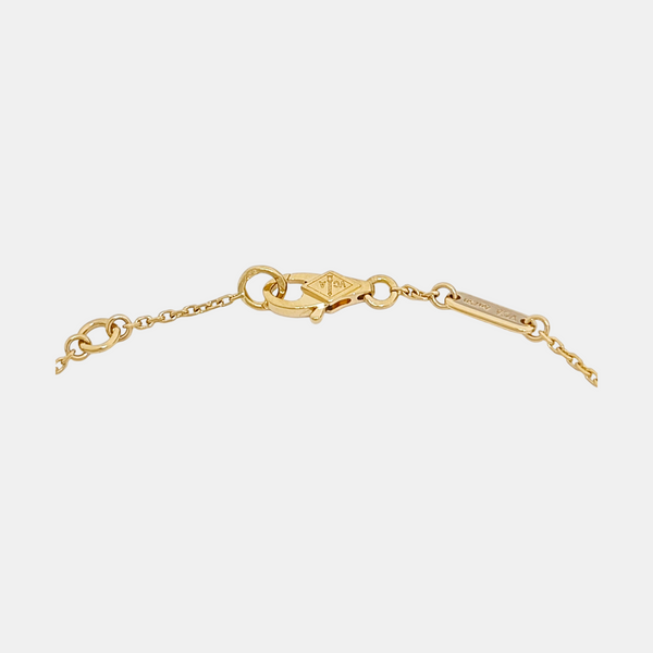 Sweet Alhambra 18k Gold Bracelet