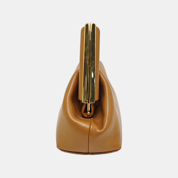 Authenticated pre-owned  First Small Lambskin Brown - Clutch at Looply