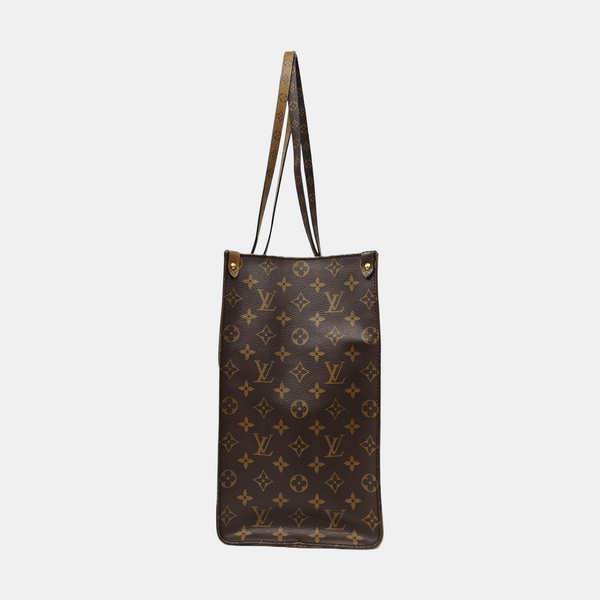 ONTHEGO GM Monogram Coated Canvas Brown