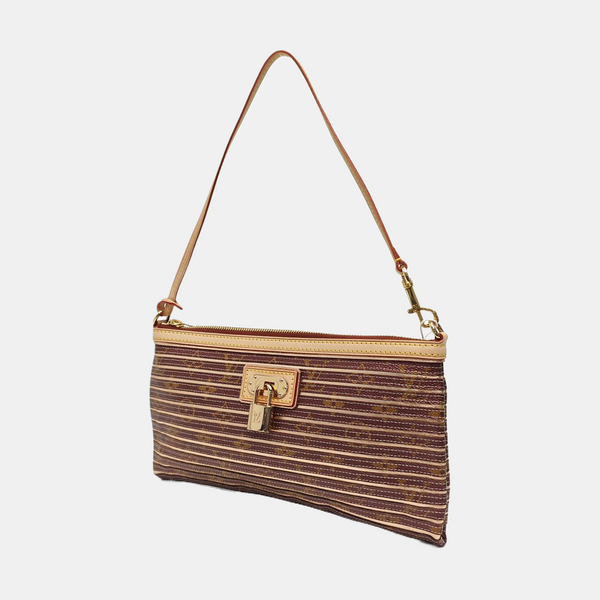 EDEN ZOE Quilted Calfskin Brown
