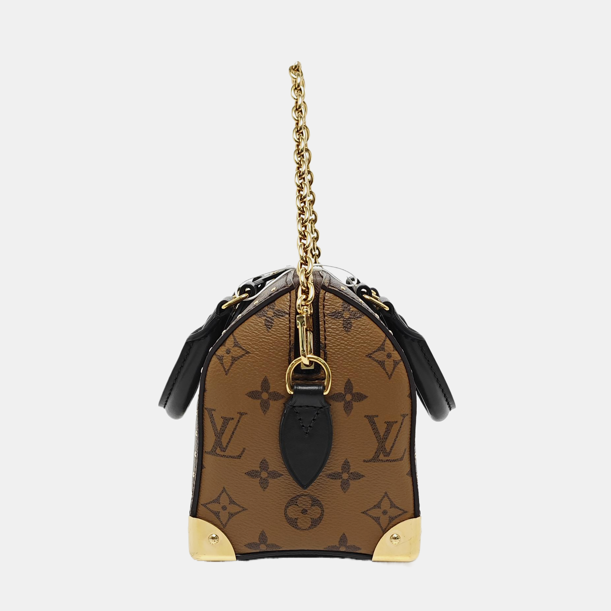 SPEEDY TRUNK 20 Monogram Coated Canvas Brown