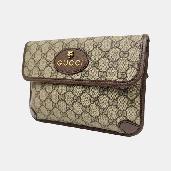 Neo Vintage Monogram Coated Canvas Beige
